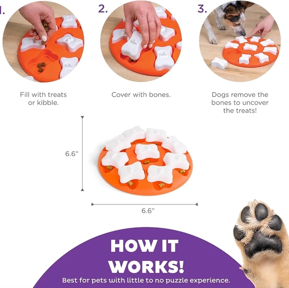 Nina Ottosson by Outward Hound Treat Dog Toy Feeder - Picture 4 of 11